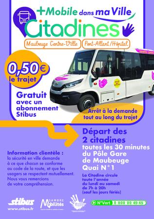 STIBUS A5 navettes citadines HOPITAL-PONT ALLANT 0