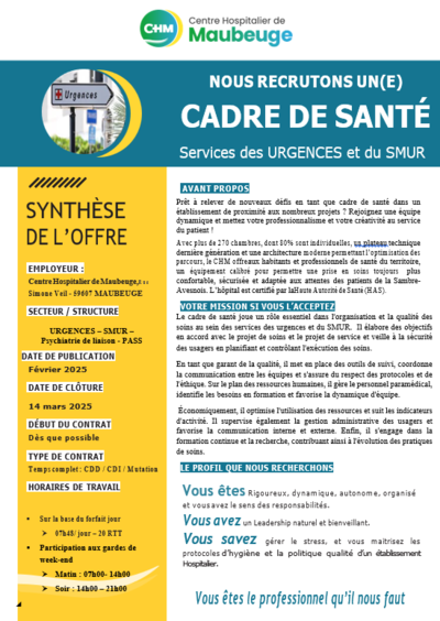 offre-emploi-cadre-sante-urgences-smur